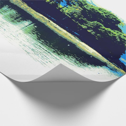 Kreuzfahrtpapier Geschenkpapier (Ecke)