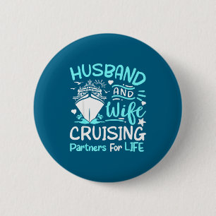 Kreuzfahrtpartner Kreuzfahrtschiff Urlaub Ehemann  Button