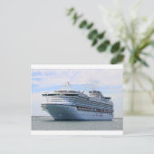 Kreuzfahrtschiff 14 postkarte (Stehend Vorderseite)