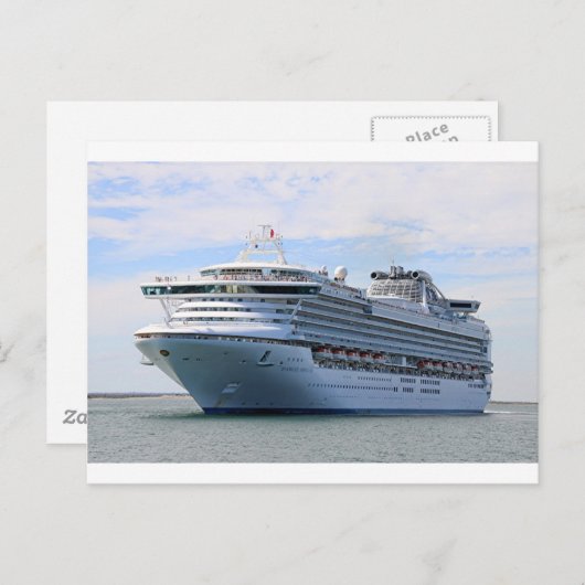 Kreuzfahrtschiff 14 postkarte (Vorne/Hinten)