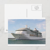 Kreuzfahrtschiff 5 postkarte (Vorne/Hinten)
