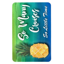 Kreuzfahrtschiff Ananapfel So viele Kreuzfahrten Magnet