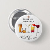 Kreuzfahrtschiff Anpassung Pub Crawl Aktivität tri Button (Vorne & Hinten)