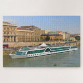 Kreuzfahrtschiff auf der Donau, Budapest, Ungarn Puzzle (Horizontal)