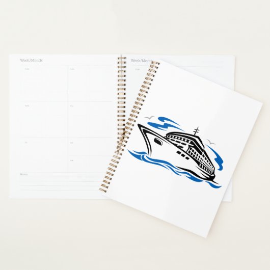 Kreuzfahrtschiff auf Seewellen Seefahrt Planer (Anzeige)