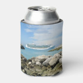 Kreuzfahrtschiff bei CocoCay Dosenkühler (Kanne Vorderseite)