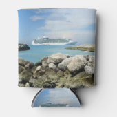 Kreuzfahrtschiff bei CocoCay Dosenkühler (Vorderseite)