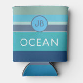 Kreuzfahrtschiff "Blue Stripes" im nautischen Meer Dosenkühler (Vorderseite)