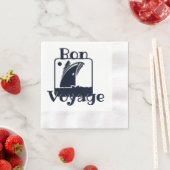Kreuzfahrtschiff Bon Voyage Serviette (Beispiel)