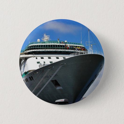 Kreuzfahrtschiff Button (Vorderseite)