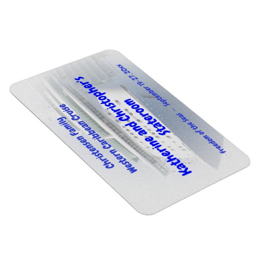 Kreuzfahrtschiff Cameo Custom Stateroom Door Marke Magnet (Rechte Seite)