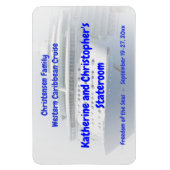 Kreuzfahrtschiff Cameo Custom Stateroom Door Marke Magnet (Vertikal)