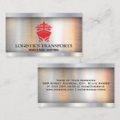 Kreuzfahrtschiff | Frachtschiff Visitenkarte (Vorne/Hinten)