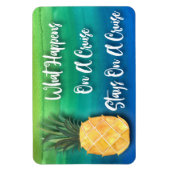 Kreuzfahrtschiff Funny Stateroom Kabine Türschild Magnet (Vertikal)