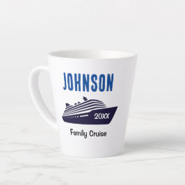 Kreuzfahrtschiff für die Tasse