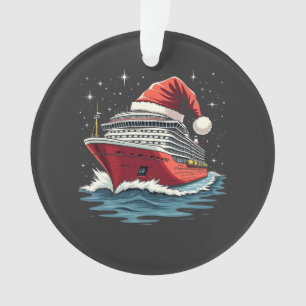 Kreuzfahrtschiff für Familien - Weihnachten Ornament