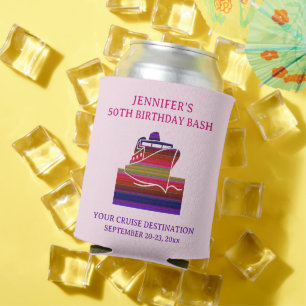 Kreuzfahrtschiff-Geburtstagsfeier-Reise-Geschenk Dosenkühler