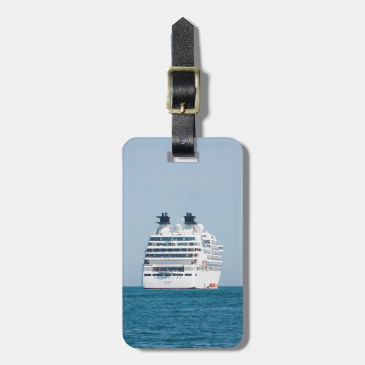 Kreuzfahrtschiff Gepäckanhänger (Vorderseite vertikal)
