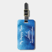 Kreuzfahrtschiff Gepäckanhänger (Vorderseite vertikal)