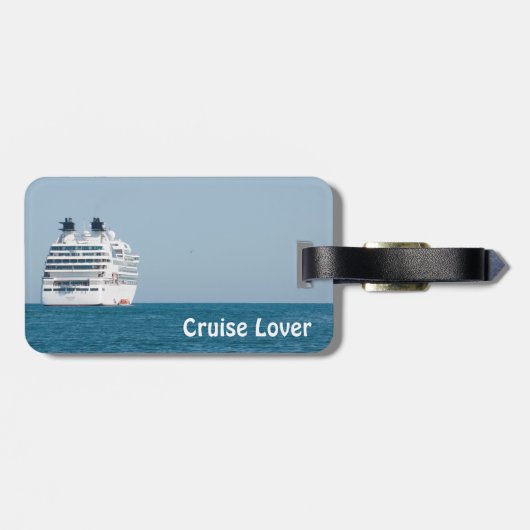 Kreuzfahrtschiff Gepäckanhänger (Rückseite horizontal)