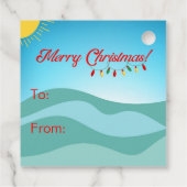 Kreuzfahrtschiff Geschenkanhänger (Rückseite)