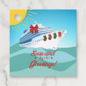 Kreuzfahrtschiff Geschenkanhänger (Vorderseite)