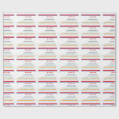 Kreuzfahrtschiff Geschenkpapier (Flach)