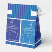 Kreuzfahrtschiff Geschenkschachtel (Rückseite)