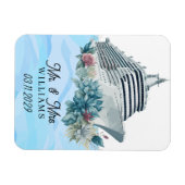 Kreuzfahrtschiff Gewohnte Hochzeitfavoriten Beibeh Magnet (Horizontal)