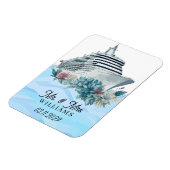 Kreuzfahrtschiff Gewohnte Hochzeitfavoriten Beibeh Magnet (Linke Seite)
