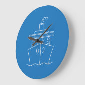 Kreuzfahrtschiff Große Wanduhr (Winkel)