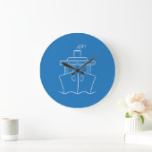 Kreuzfahrtschiff Große Wanduhr (Zuhause)