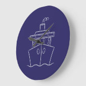 Kreuzfahrtschiff Große Wanduhr (Winkel)
