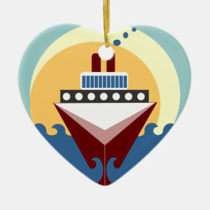 Kreuzfahrtschiff Hochzeit Personalisierte Ornament