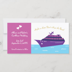 Kreuzfahrtschiff Hochzeit Save The Date