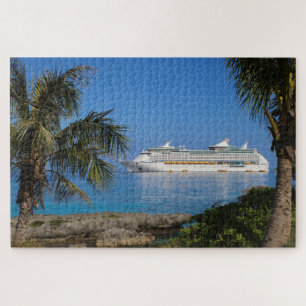 Kreuzfahrtschiff im Paradies Puzzle