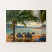 Kreuzfahrtschiff in der Karibik Puzzle (Horizontal)