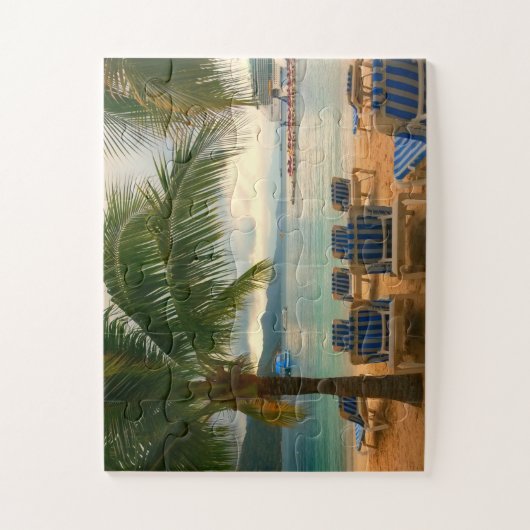 Kreuzfahrtschiff in der Karibik Puzzle (Vertikal)