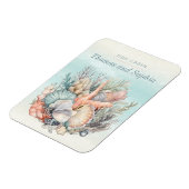 Kreuzfahrtschiff Kabine Magnet Ocean Seashells (Linke Seite)