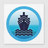 Kreuzfahrtschiff Kabine Stateroom Door Magnet (Vorderseite)