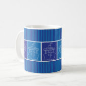Kreuzfahrtschiff Kaffeetasse (Vorderseite Links)