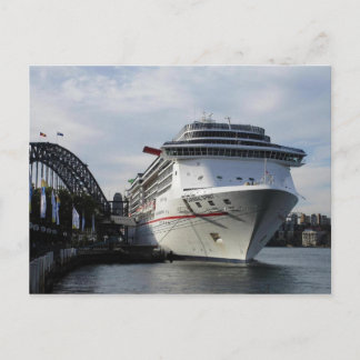 Kreuzfahrtschiff Karneval Geist in Sydney Postkart Postkarte