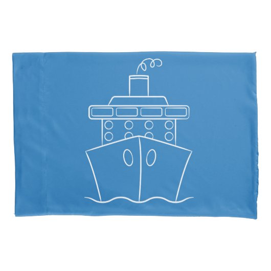 Kreuzfahrtschiff Kissenbezug (Vorderseite)