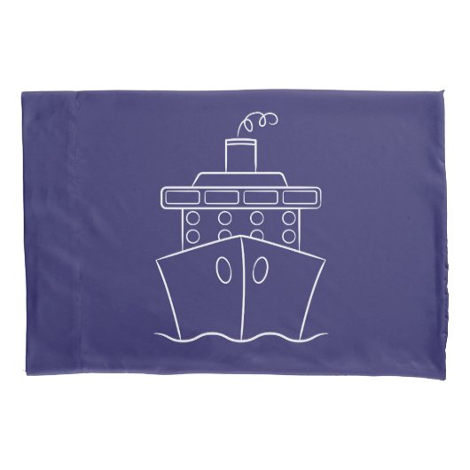 Kreuzfahrtschiff Kissenbezug (Vorderseite)