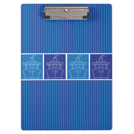 Kreuzfahrtschiff Klemmbrett (Vorderseite)