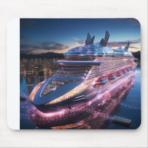 Kreuzfahrtschiff Konzept Maus Pad Mousepad