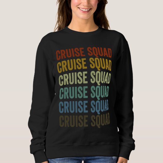 Kreuzfahrtschiff Kreuzfahrt Kreuzfahrtschiff Sweatshirt (Vorderseite)
