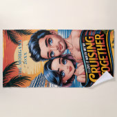 Kreuzfahrtschiff Kreuzfahrt mit dem Custom Chibi C Strandtuch (Vorderseite)