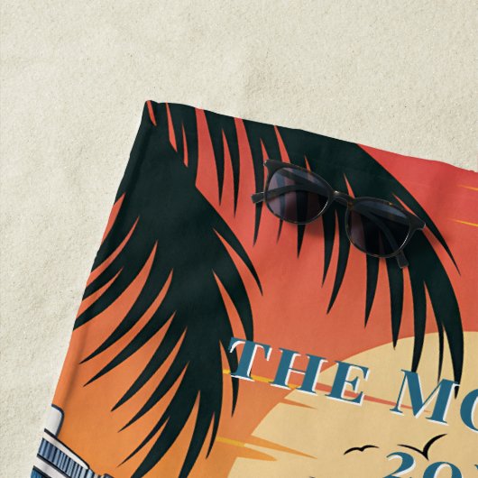 Kreuzfahrtschiff Kreuzfahrt mit dem Custom Chibi C Strandtuch (Beispiel)