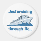 Kreuzfahrtschiff-Kreuzfahrtschiff-Türmarkierer Magnet (Vorne)